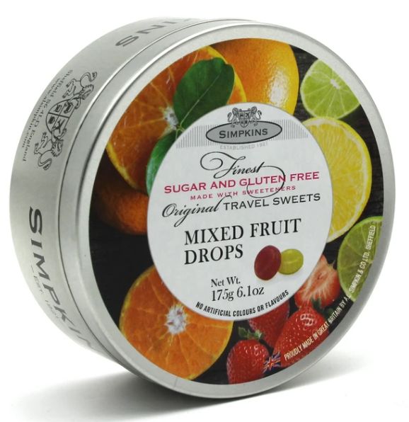 Simpkins Sugar Free Mixed Fruit 6 x 175g