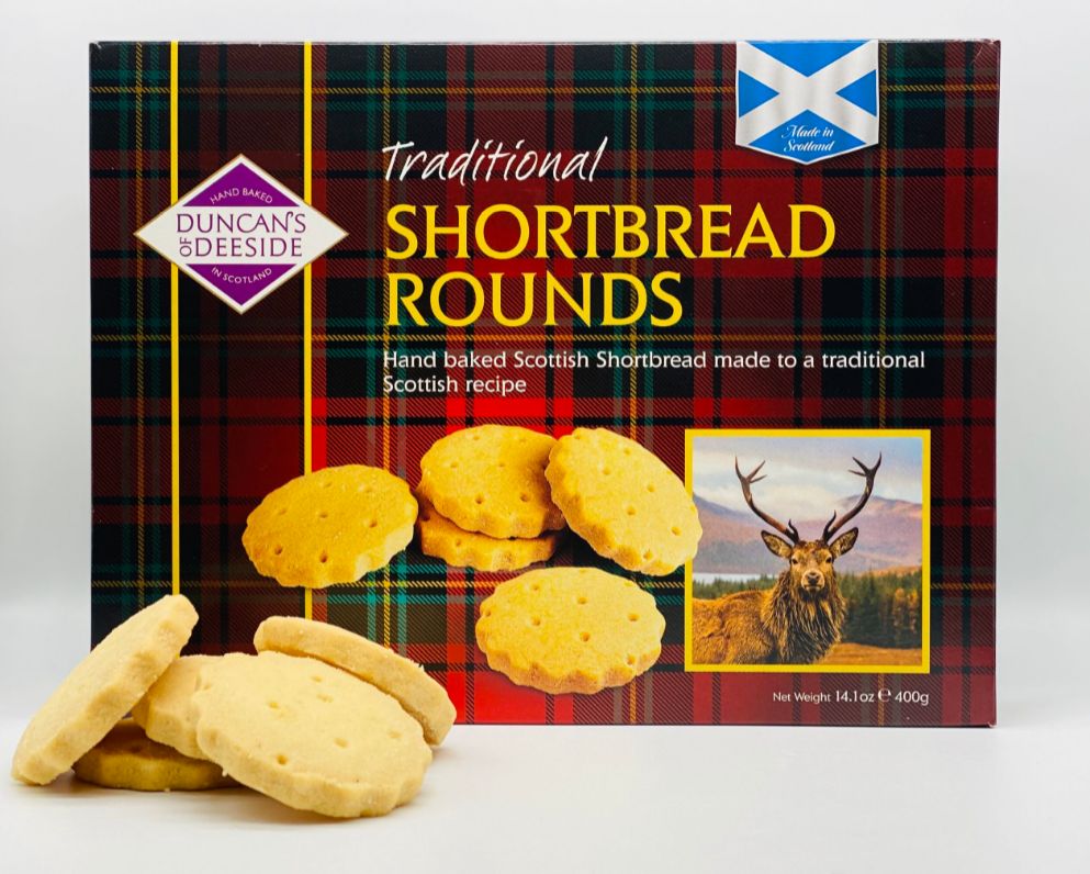 Duncans Shortbread - Traditional Rounds 12 x 150g