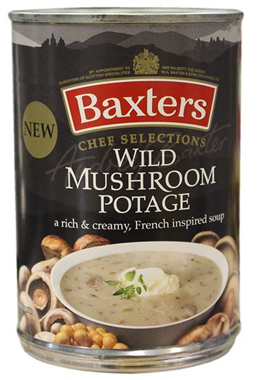 Baxters Chef Wild Mushroom Potage 12 x 400g
