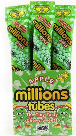 Millions Tubes Apple 12 x 65g
