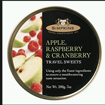 Simpkins Apple, Raspberry & Cranberry Travel Sweets