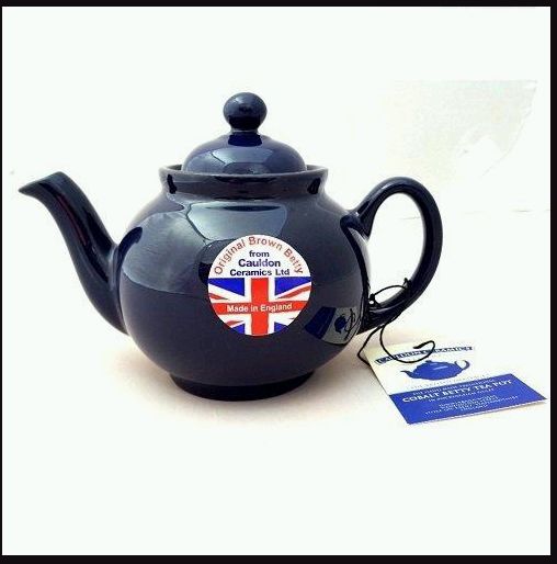 Brown Betty Teapot - Cobalt Blue - 2 Cup