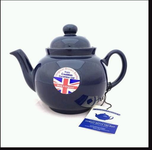 Brown Betty Teapot - Cobalt Blue - 4 Cup