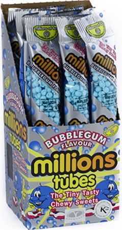 Millions Tubes Bubblegum