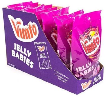 Vimto Jelly Babies 10 x 200g