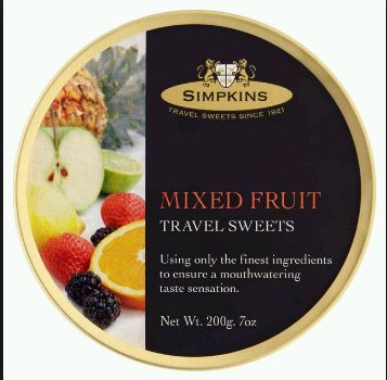Simpkins Mixed Fruit Travel Sweets