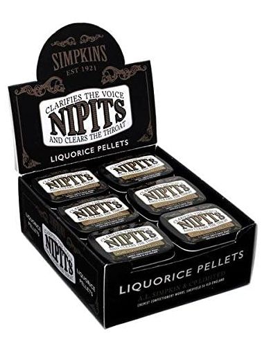 Simpkins Nipits Liquorice Pellets 18 x 12g