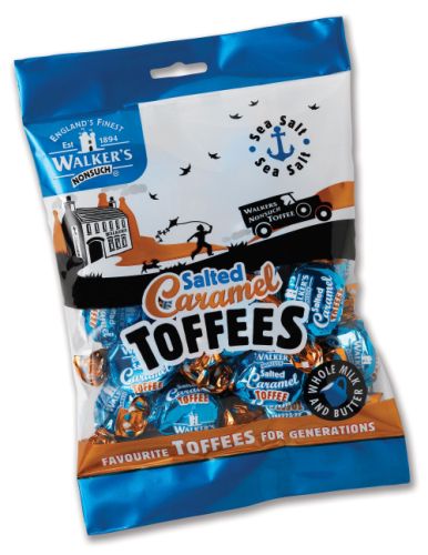 Walkers-NonSuch Bags Salted Caramel Toffee 12 x 150g