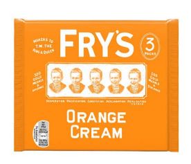 Frys Orange Cream 18 x 3pk x 49g