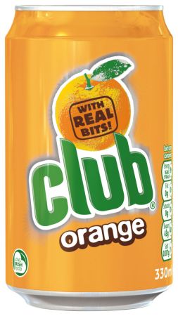Club Orange Cans 24 x 330ml