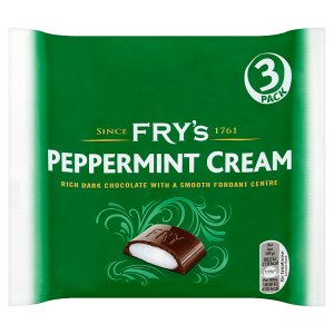 Fry's Peppermint Cream 18 x 3pk x 49g