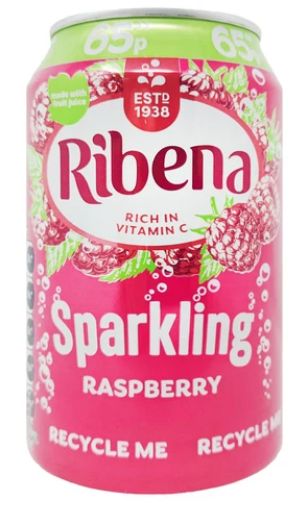 Ribena Sparkling Raspberry 24 x 330ml