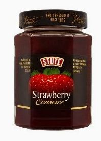 Stute Regular Strawberry Conserve Extra Jam  6 x 340g